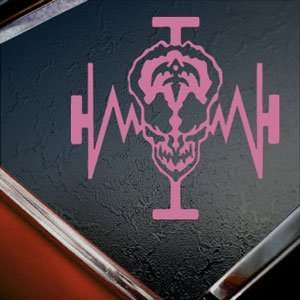  Queensryche Pink Decal Metal Band Truck Window Pink 