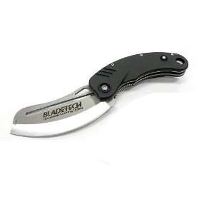 Blade Tech Folding ULU Knife Black:  Sports & Outdoors