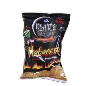 Blairs Habanero Chips 5 oz. Grocery & Gourmet Food