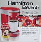 Hamilton Beach 49973 Dcm Personal Cup Pod Brewer  Red
