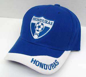 Honduras Embroidered Flag Soccer Ball Cap Buy it Now BB  