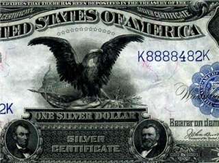 HGR 1899 $1 Black Eagle Parker/Burke SUPER GRADE  
