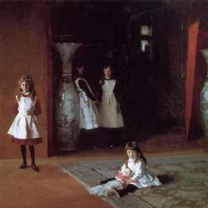   Daughters of Edward Darley Boit, by Sargent John Singer Home