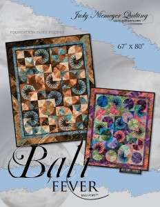 QUILT PATTERN BALI FEVER BY JUDY NIEMEYER PAPER PIECING AT ITS BEST 