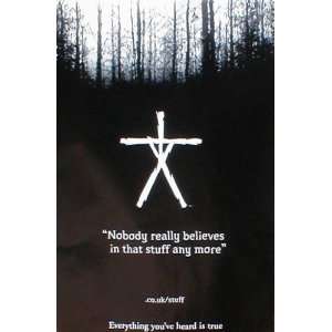  The Blair Witch Project Movie Poster (Nobody Believes 