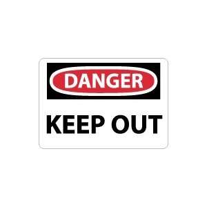  OSHA DANGER Keep Out Safety Sign: Home Improvement