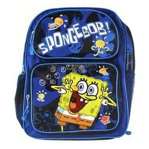   SquarePants School Bag in Blue 16 Large Backpack: Toys & Games