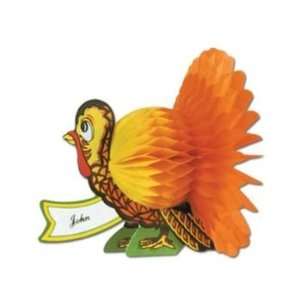  Thanksgiving Turkey Place Mate 4 inch Place Cards 4 Pack 