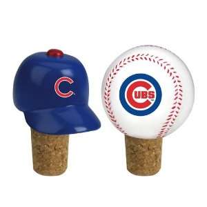  MLB Chicago Cubs Two Pack Bottle Cork Set Sports 