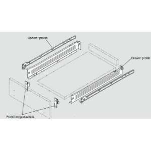  Blum 320N4500C15 Drawer Systems White