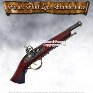   / Pirate Gun FlintLock Blunderbuss Replica Pistol