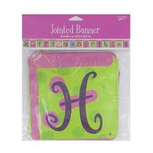   : 12 Heart Whimsy Happy 13th Birthday Banners 9 1/4 Home & Kitchen