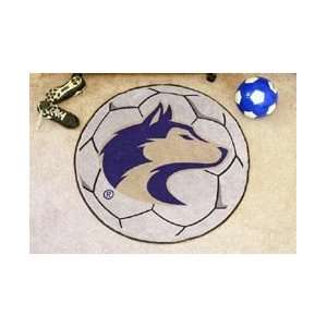  WASHINGTON HUSKIES   SOCCER BALL MAT   29 diameter: Home 