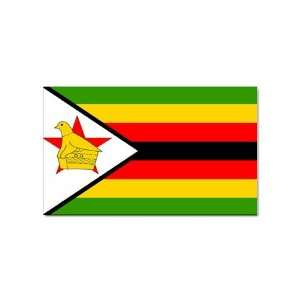  Zimbabwe Flag Sticker 