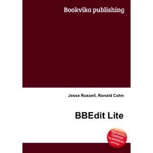  BBEdit Lite Ronald Cohn Jesse Russell Books