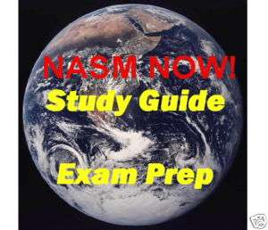 NASM NOW Study Guide Exam Prep Personal Trainer Test  
