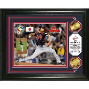  Yu Darvish 2009 WBC Champion 24KT Gold Coin Photo Mint 