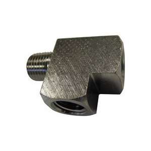   USA 3/8npt Nickel Plated Brs Run Tee Pipe Fitting: Home Improvement