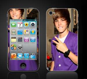 iPod Touch 4th Gen Justin Bieber My World Skin Never #3  