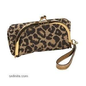  GUESS BRAND NEW %100 AUTHENTIC LEOPARD HAND PURSE 