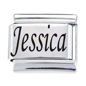  Body Candy Italian Charms Laser Nameplate   Jessica 