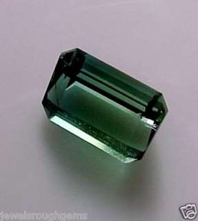 tempting 3 39ct afghanistan blue emerald cut tourmaline