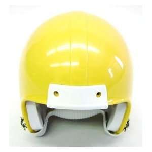  Mini Football Helmet Shell   Green Bay Gold Metallic 