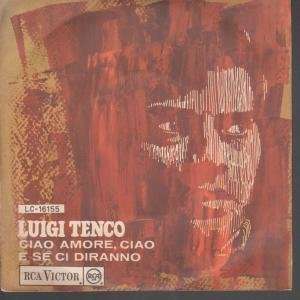   INCH (7 VINYL 45) BRAZILLIAN RCA VICTOR 1967 LUIGI TENCO Music