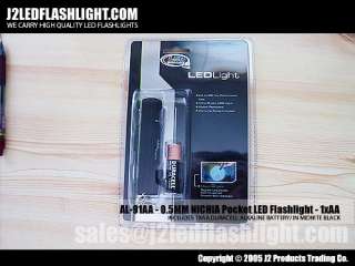 Nuwai tm313x + Nichia keychain AL91AA LED Flashlights  