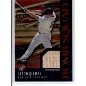  2003 Topps Pristine Bomb Squad Relics #JG Jason Giambi BAT 