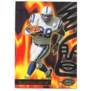  1996 Topps Gilt Edge #35 Marshall Faulk: Sports & Outdoors