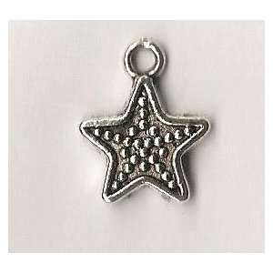   GET 1 OF SAME FREE   Sea Creatures/Charms   Silvery Starfish Charm