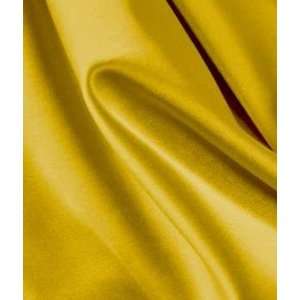  Yellow Gold Stretch Satin Fabric: Arts, Crafts & Sewing