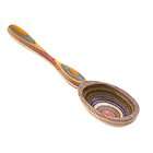 Norpro 5545D Deluxe Rainbow Colored Wood Spoon, 2 Tbsp