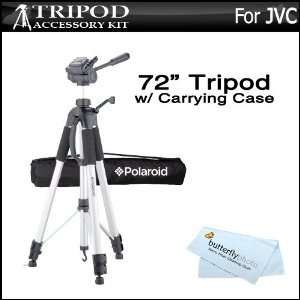 72 Super Strong Tripod With Deluxe Soft Carrying Case For JVC GS TD1 
