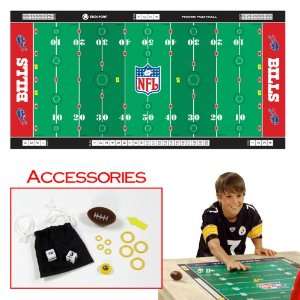   NFLR Licensed Finger FootballT Game Mat   Bills 