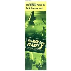 The Man From Planet X Movie Poster (14 x 36 Inches   36cm x 92cm 