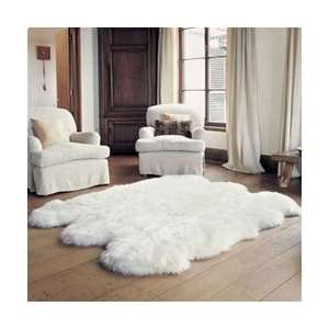  Rug 5 x 6 from Bowron New Zealand Natural White