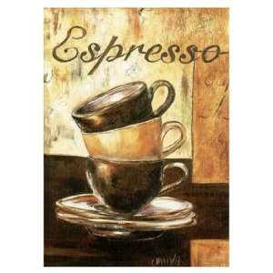  Espressos 3 tasses by Clauva 12x16: Home & Kitchen