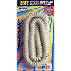  Phone Telephone Coil Cord 25 foot long: Everything Else