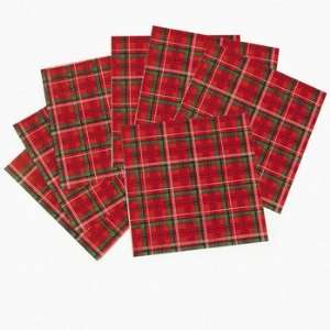  Tartan Plaid Luncheon Napkins   Tableware & Napkins 