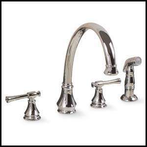  Chrome Kitchen Faucet   2 Handle Premier Torino: Home 