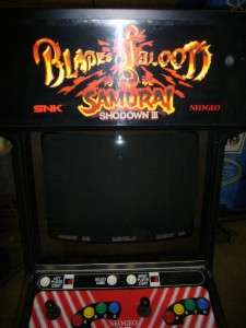   GEO 2 SLOT Samurai Showdown Blades of Blood Arcade Video Game  