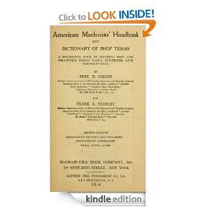 American machinists handbook and dictionary of shop terms : a 