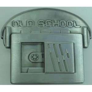  Old School Tape Deck Metal Belt Buckle (Brand New 