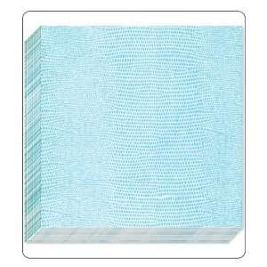  Cocktail Napkins Caspari Lizard Blue 2 Paks of 15 Kitchen 