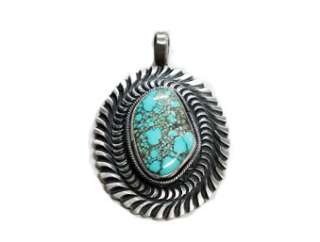 Gary Reeves Number Eight Turquoise Pendant – BIG Rock  
