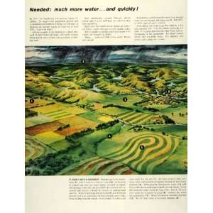   Farm Land Map Excavating Robert   Original Print Ad: Home & Kitchen