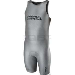  Profile Design Mako Unisex Speedsuit Gray XS Sports 