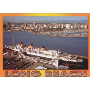  Modern Picture Postcards   (USA   CA   Long Beach) Queen Mary Long 